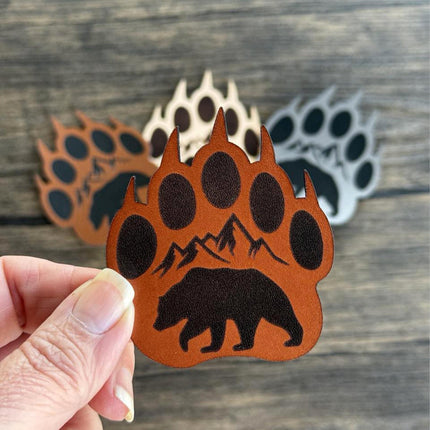 Bear Paw Mountain Patch - Choose Your Color - patchpalooza