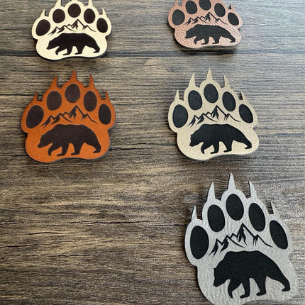 Bear Paw Mountain Patch - Choose Your Color - patchpalooza