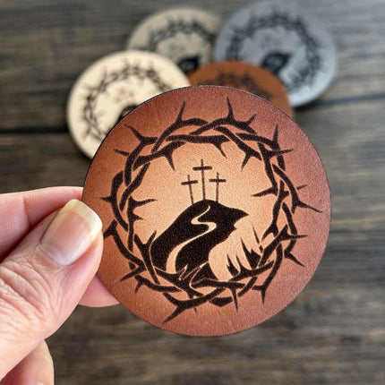 Calvary Crown Christian Patch - patchpalooza
