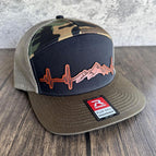 Camo/Black Flatbill