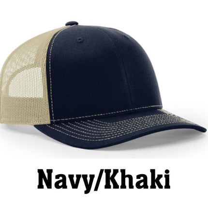 Custom Vegan Leather Patch Hat - Richardson 112 - Patch Palooza