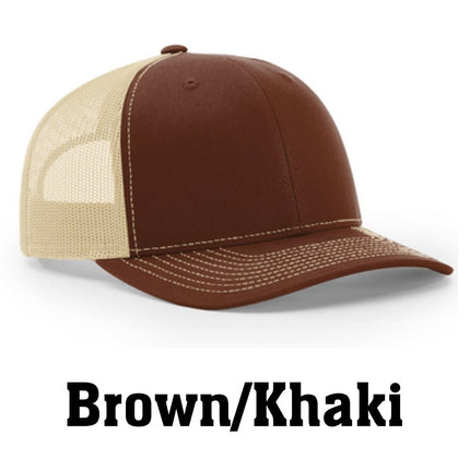 Custom Vegan Leather Patch Hat - Richardson 112 - Patch Palooza