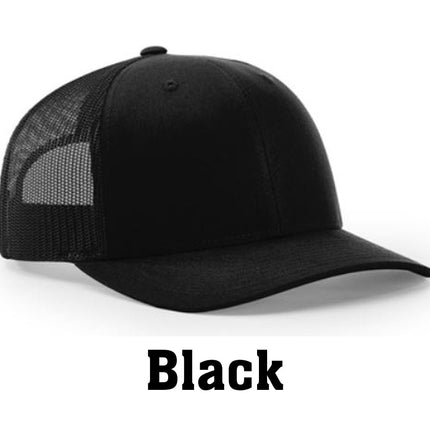 Custom Vegan Leather Patch Hat - Richardson 112 - Patch Palooza