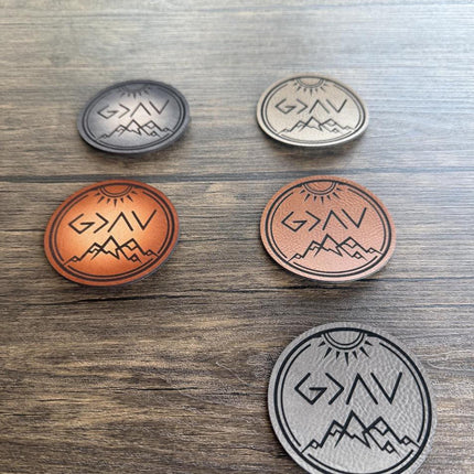 God is Greater Than Symbol Christian Patch - patchpalooza