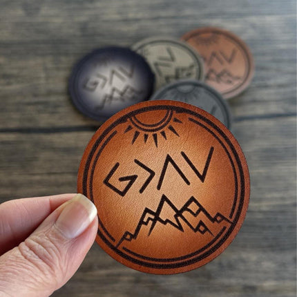 God is Greater Than Symbol Christian Patch - patchpalooza