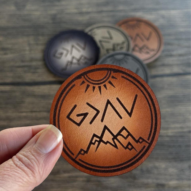 God is Greater Than Symbol Christian Patch - patchpalooza