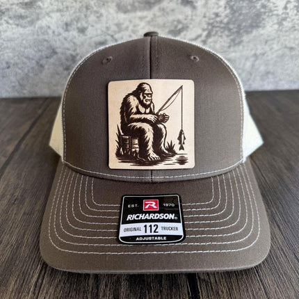 Legendary Sasquatch Fishing Hat - Richardson 112 - patchpalooza