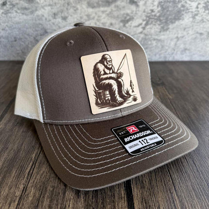 Legendary Sasquatch Fishing Hat - Richardson 112 - patchpalooza