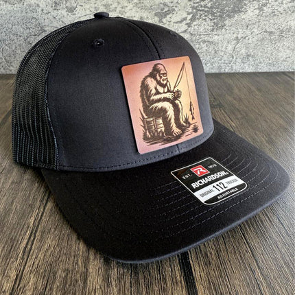 Legendary Sasquatch Fishing Hat - Richardson 112 - patchpalooza