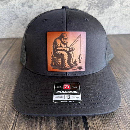 Legendary Sasquatch Fishing Hat - Richardson 112 - patchpalooza