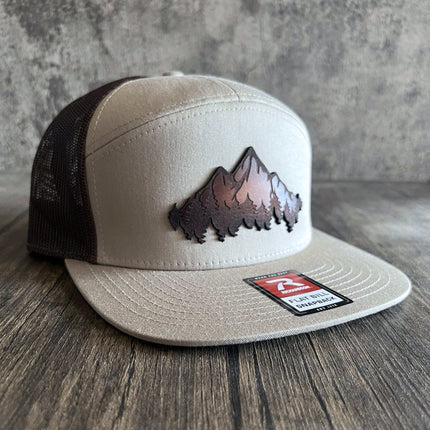 Mountain Hat - Outdoor Hat, Gift for Him, Richardson 112 - patchpalooza
