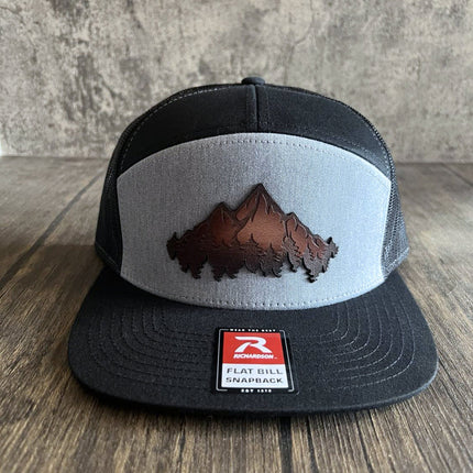 Mountain Hat - Outdoor Hat, Gift for Him, Richardson 112 - patchpalooza