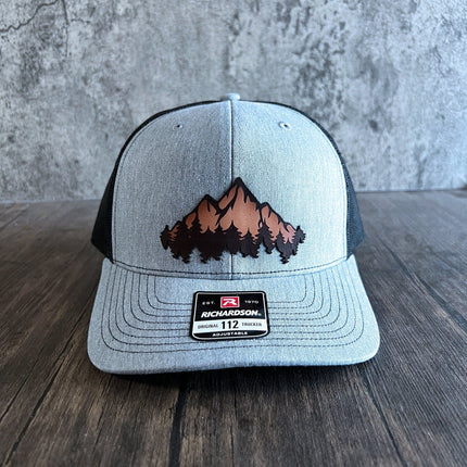 Mountain Hat - Outdoor Hat, Gift for Him, Richardson 112 - patchpalooza