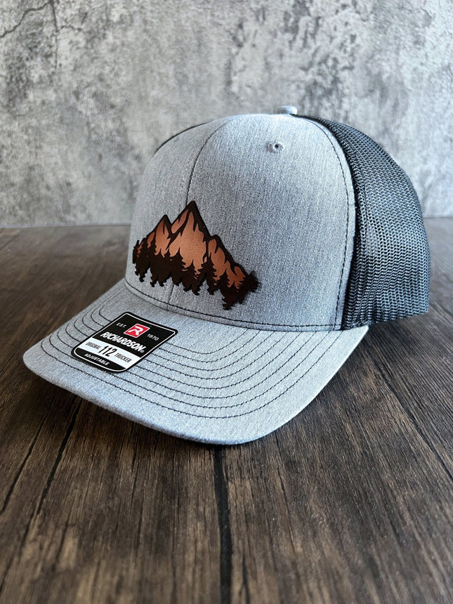 Mountain Hat - Outdoor Hat, Gift for Him, Richardson 112 - patchpalooza