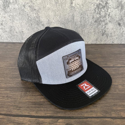 Truck Driver Definition Hat, Leather Patch Hat, Richardson 168 Flat Bill Snapback, Funny Trucker Gift, Semi Driver Hat for Men - Patch Palooza