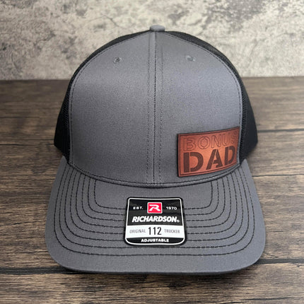 Bonus Dad Hat Gift for Step Dad on Fathers Day - Richardson 112 - patchpalooza