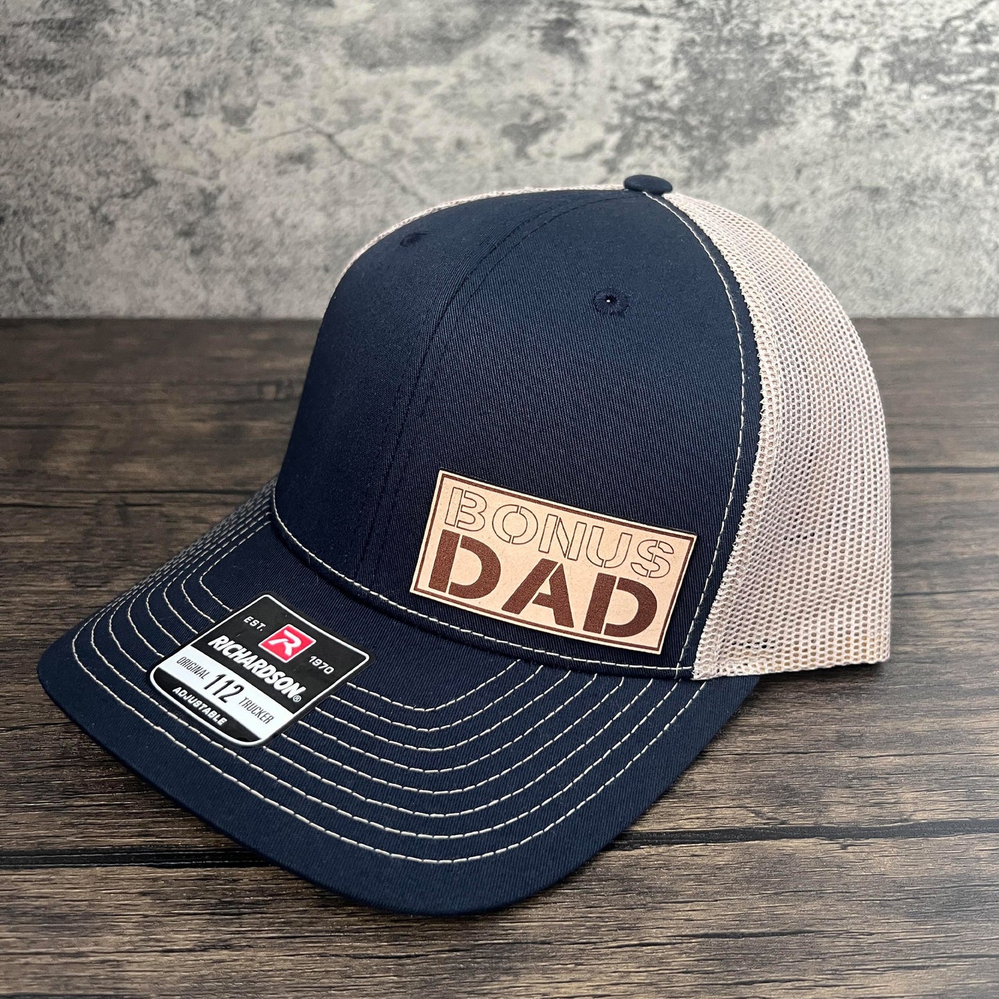 
                  
                    Bonus Dad Hat Gift for Step Dad on Fathers Day - Richardson 112 - patchpalooza
                  
                