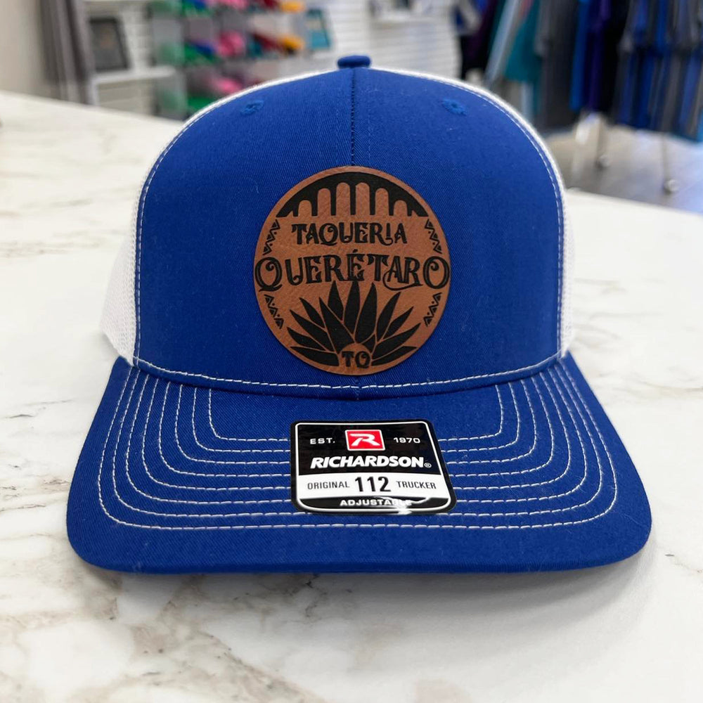 
                  
                    Custom Vegan Leather Patch Hat - Richardson 112 - patchpalooza
                  
                