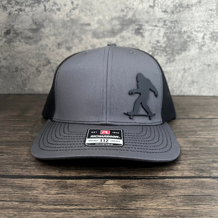 Funny Big Foot Skateboard Hat - Richardson 112 - patchpalooza