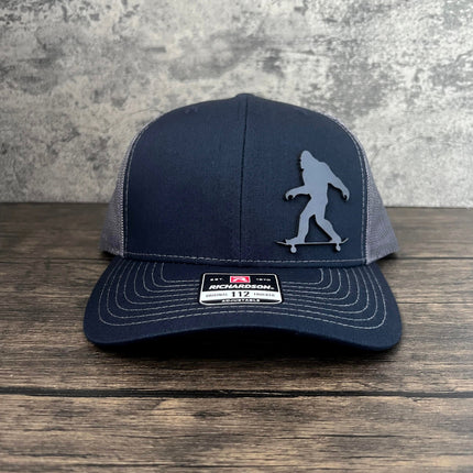 Funny Big Foot Skateboard Hat - Richardson 112 - patchpalooza