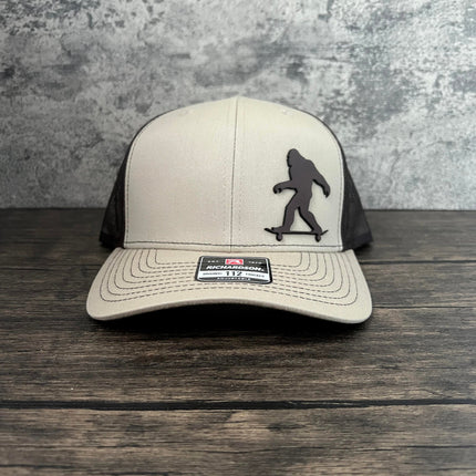 Funny Big Foot Skateboard Hat - Richardson 112 - patchpalooza