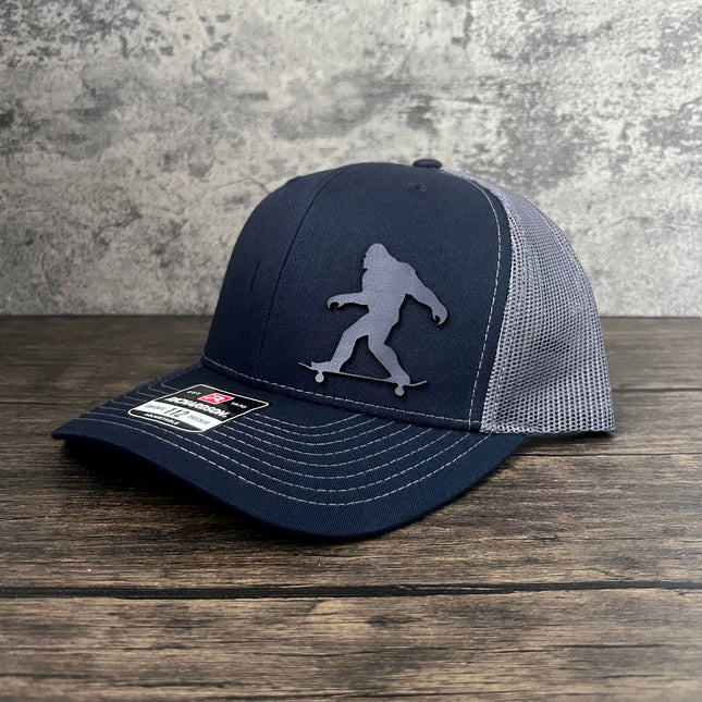 Funny Big Foot Skateboard Hat - Richardson 112 - patchpalooza