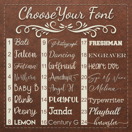 Script Name Patch - Leatherette Vegan Leather - Adhesive or Glue On - patchpalooza